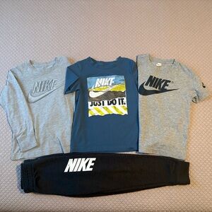 Nike Gray T-Shirt with Logo